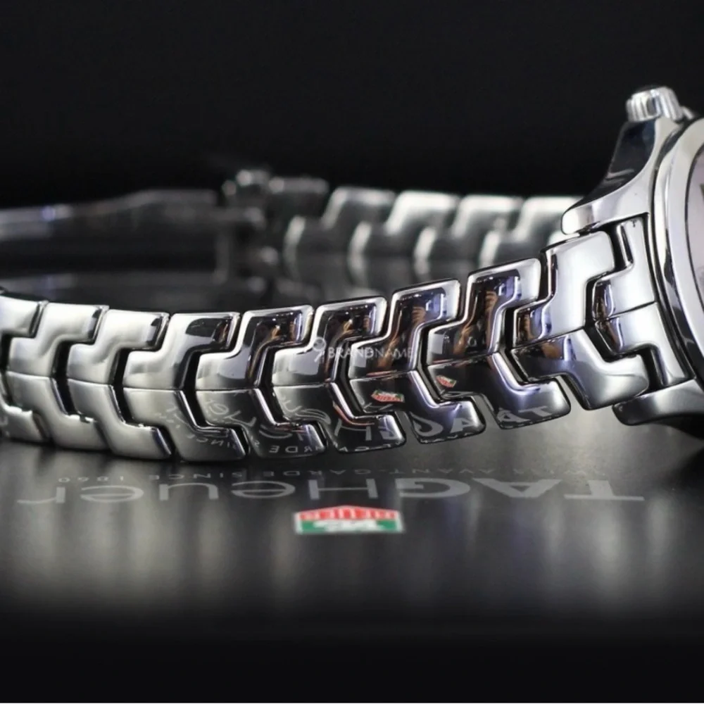 Pink Mother of Pearl Tag Heuer with Eleven Diamonds